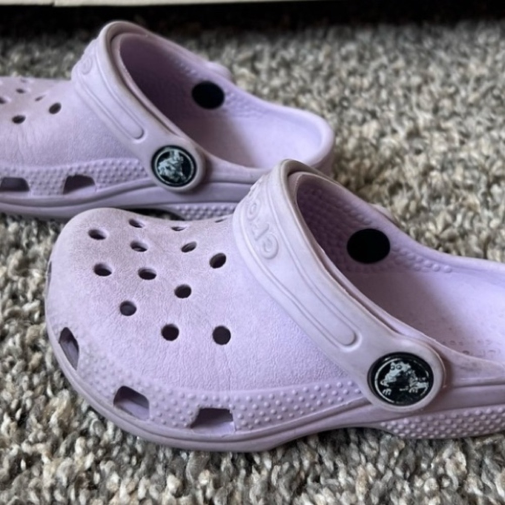 CROCS Kids Shoes in Light Purple